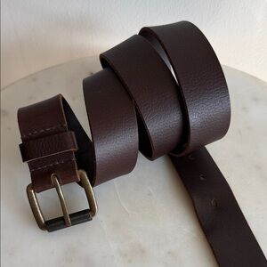 Stone Mountain Accessories Dark Brown Leather Belt